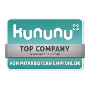 ESE GmbH | Kununu-Auszeichnung "Von Mitarbeitern empfohlen"