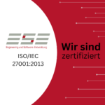 ESE GmbH - Anerkennungen | ISO/IEC 27001:2013 Zertifizierung der ESE GmbH