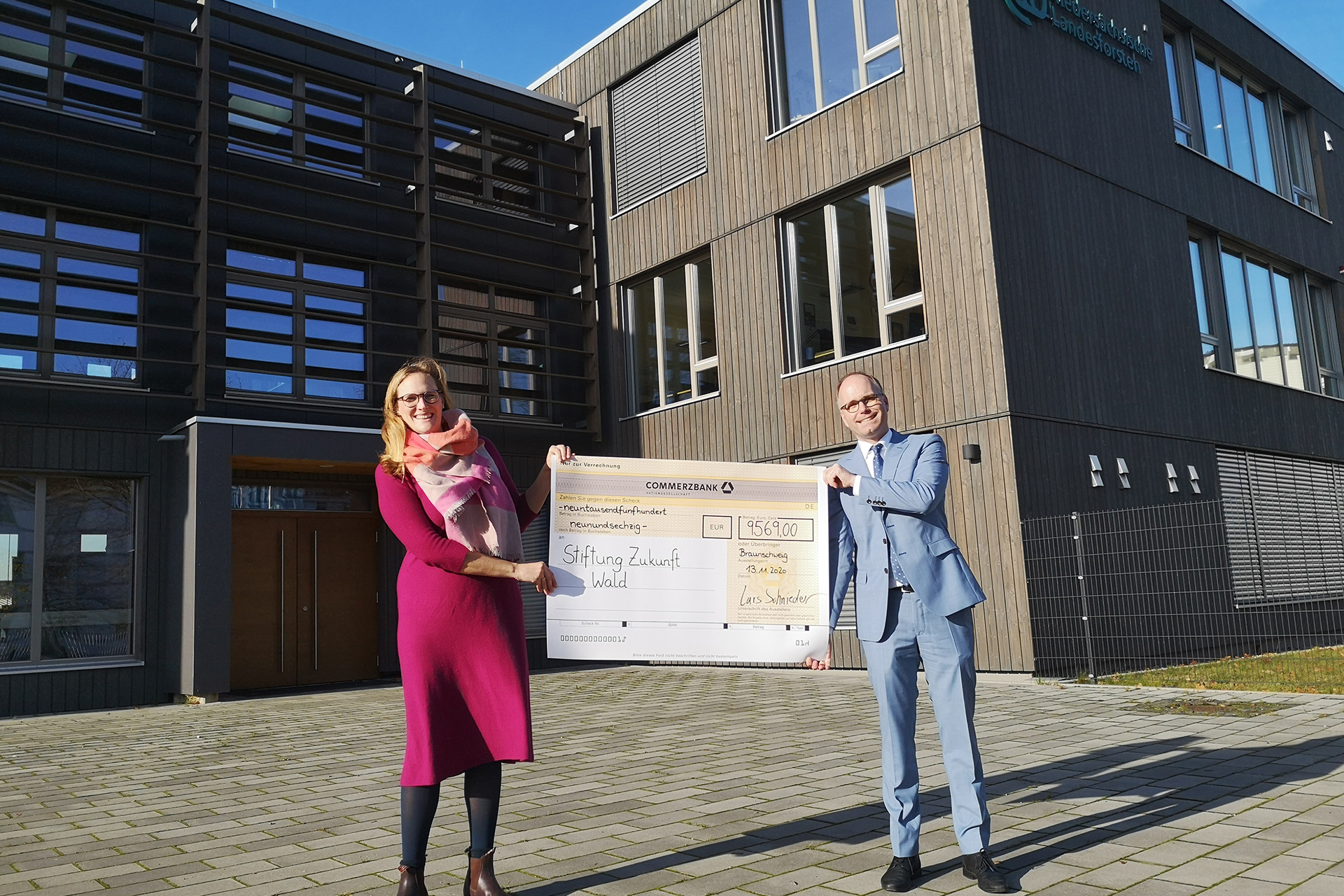 Read more about the article ESE GmbH donates €9,569 for reforestation in the Harz